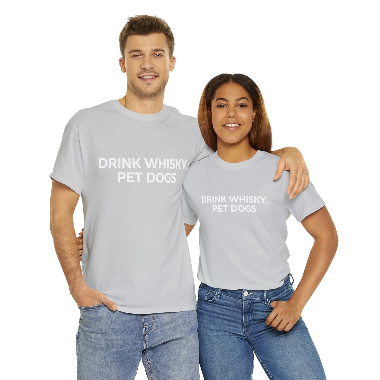 Drink Whiskey Pet Dogs t-shirt