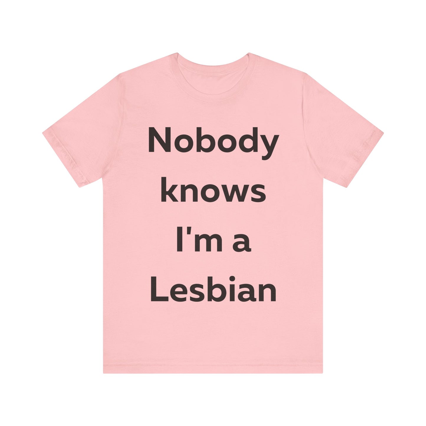 Nobody Knows Im a Lesbian T-Shirt