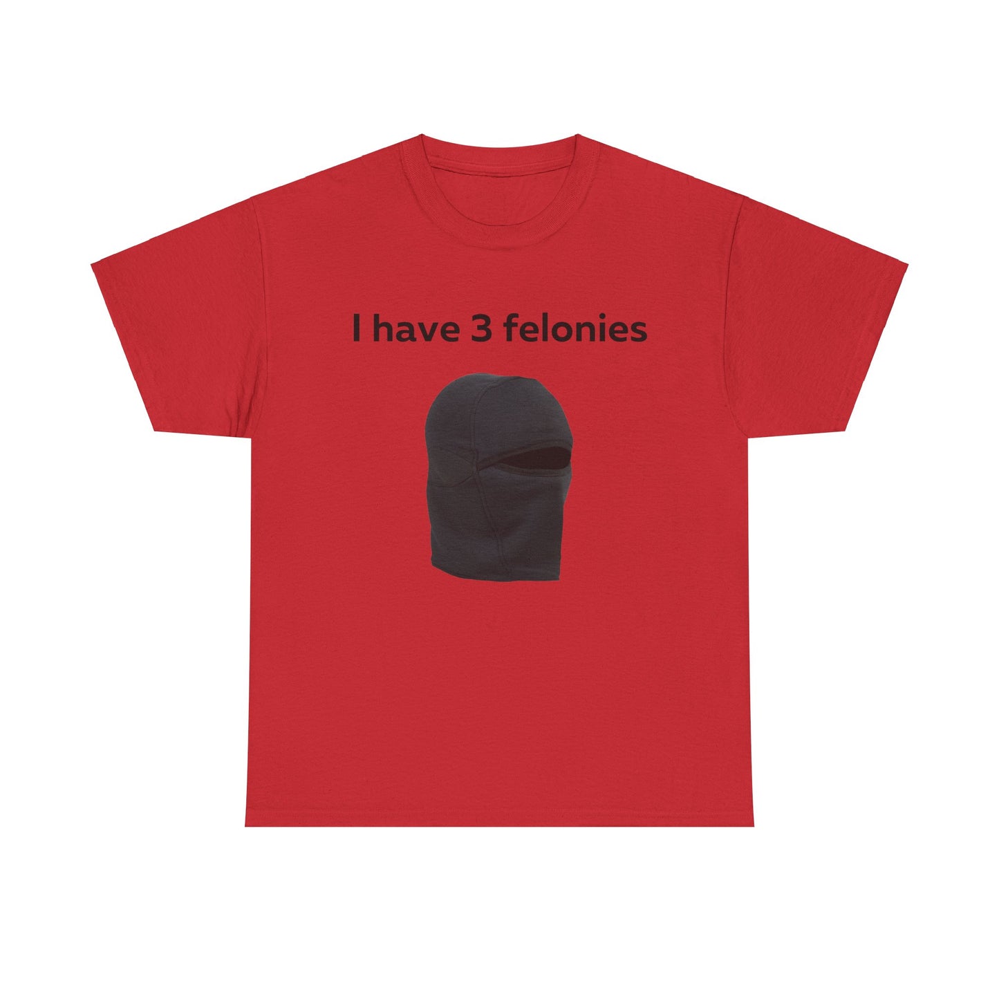 I Have 3 Felonies T-Shirt