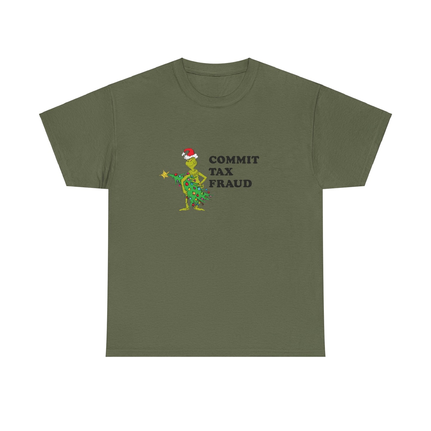 Commit Tax Fraud Grinch T-Shirt