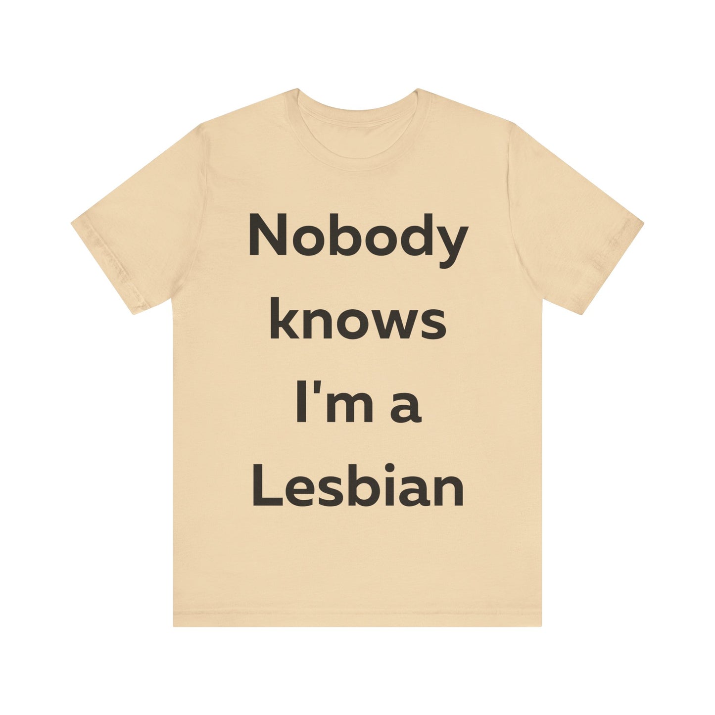 Nobody Knows Im a Lesbian T-Shirt