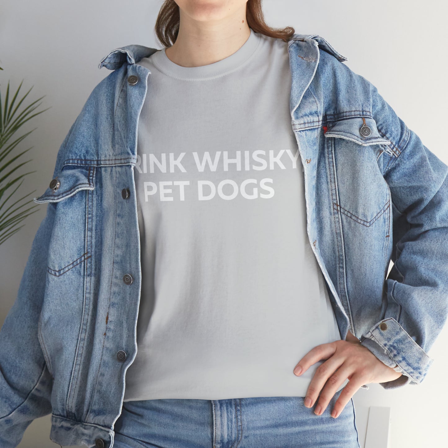 Drink Whiskey Pet Dogs t-shirt