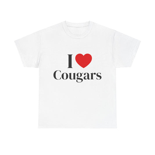 I Heart Cougars T-Shirt