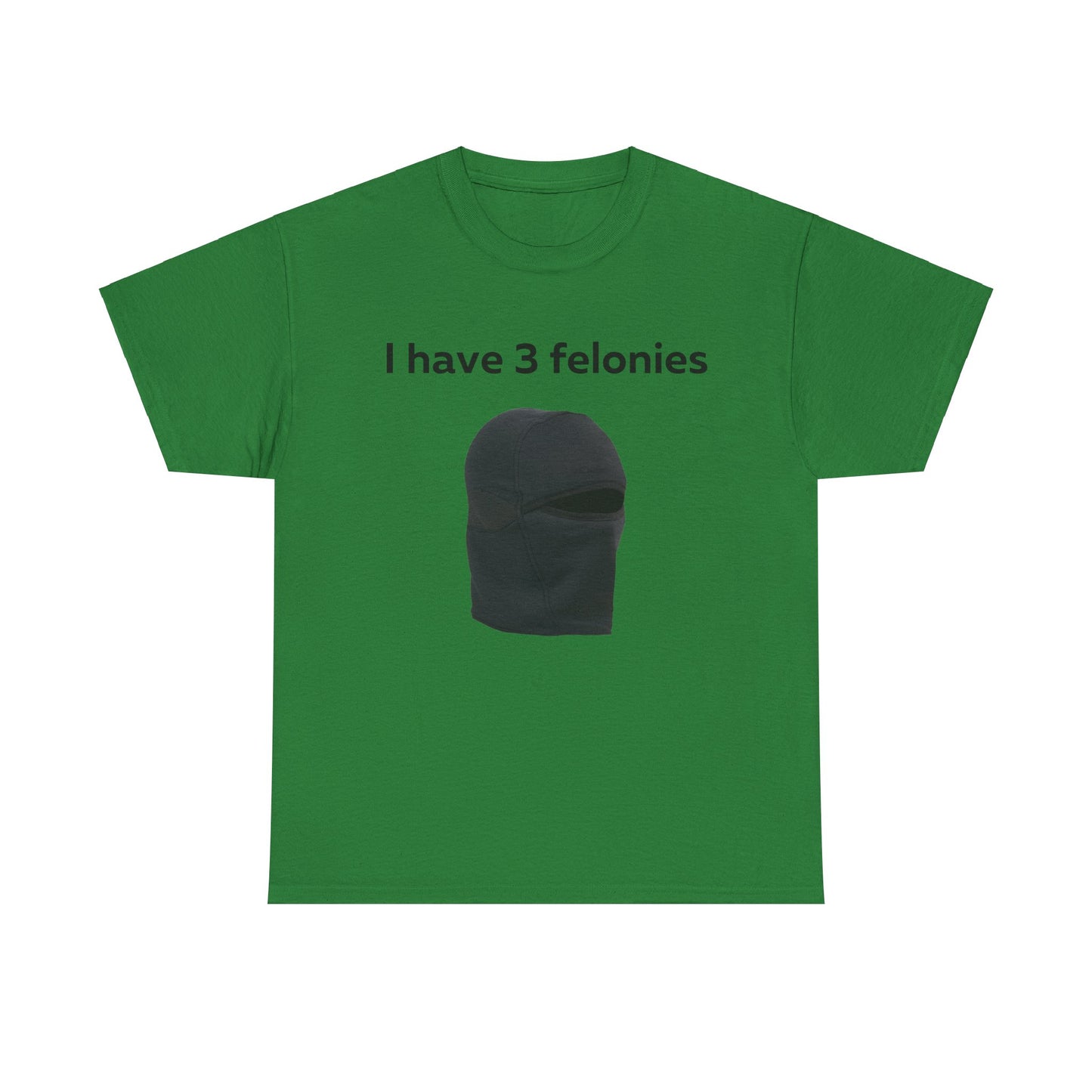 I Have 3 Felonies T-Shirt