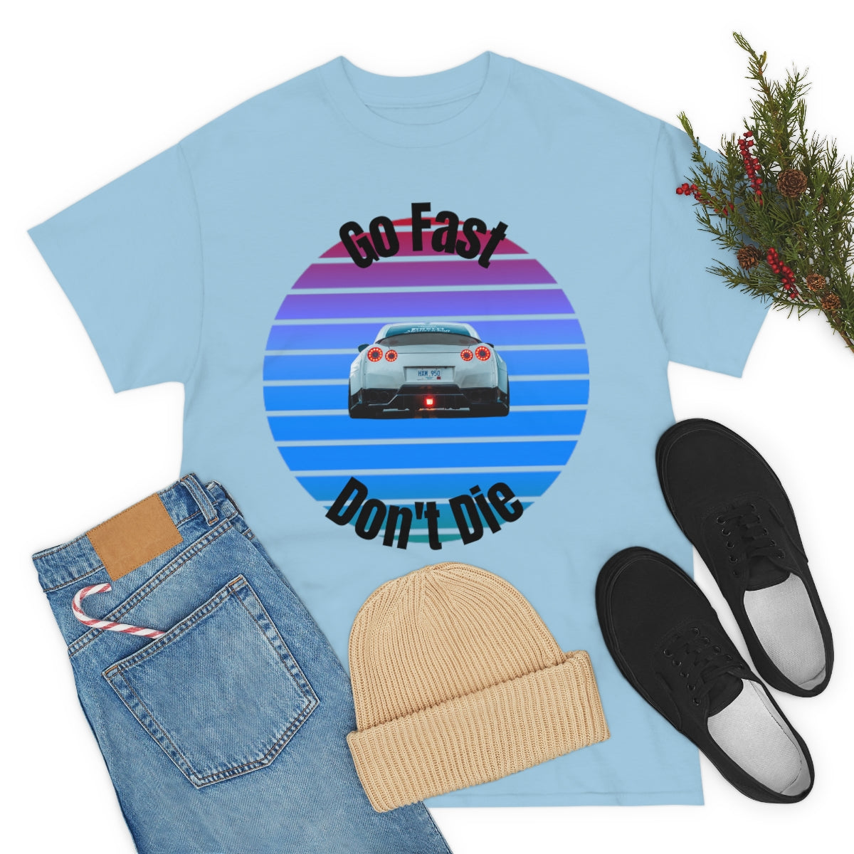 Go fast Don't Die Car Shirt