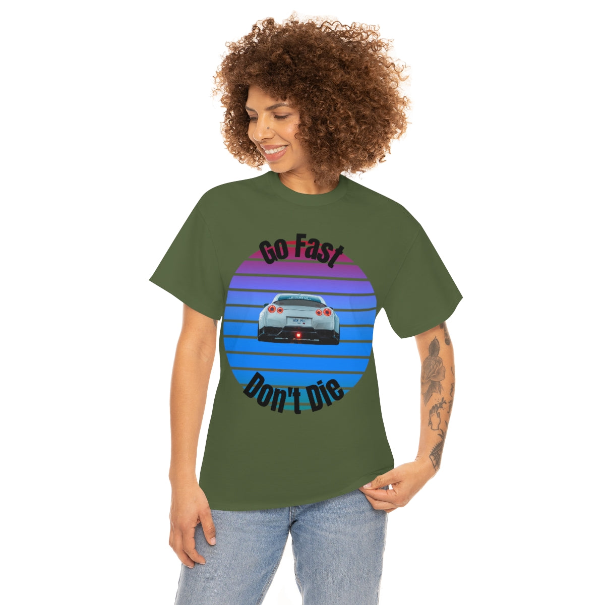 Go fast Don't Die Car Shirt