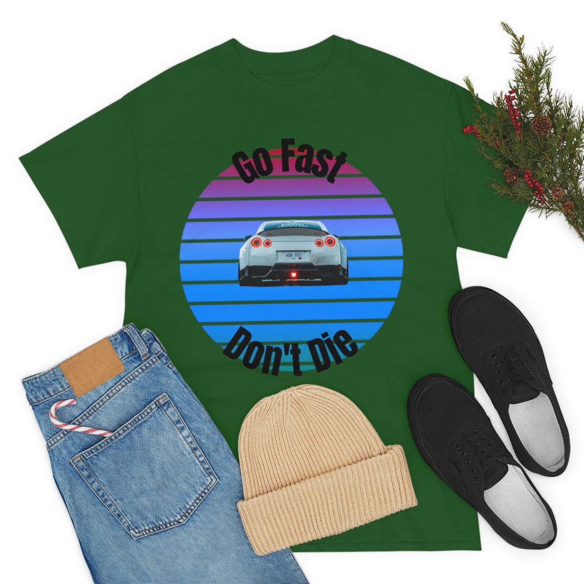 Go fast Don't Die Car Shirt