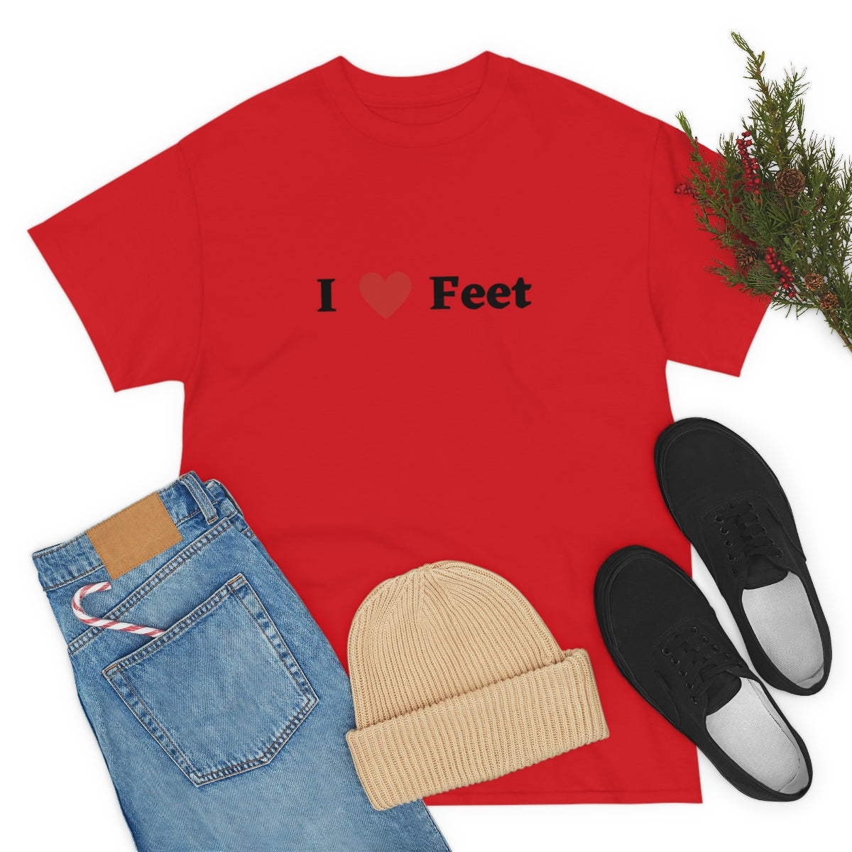 I Heart Feet Shirt