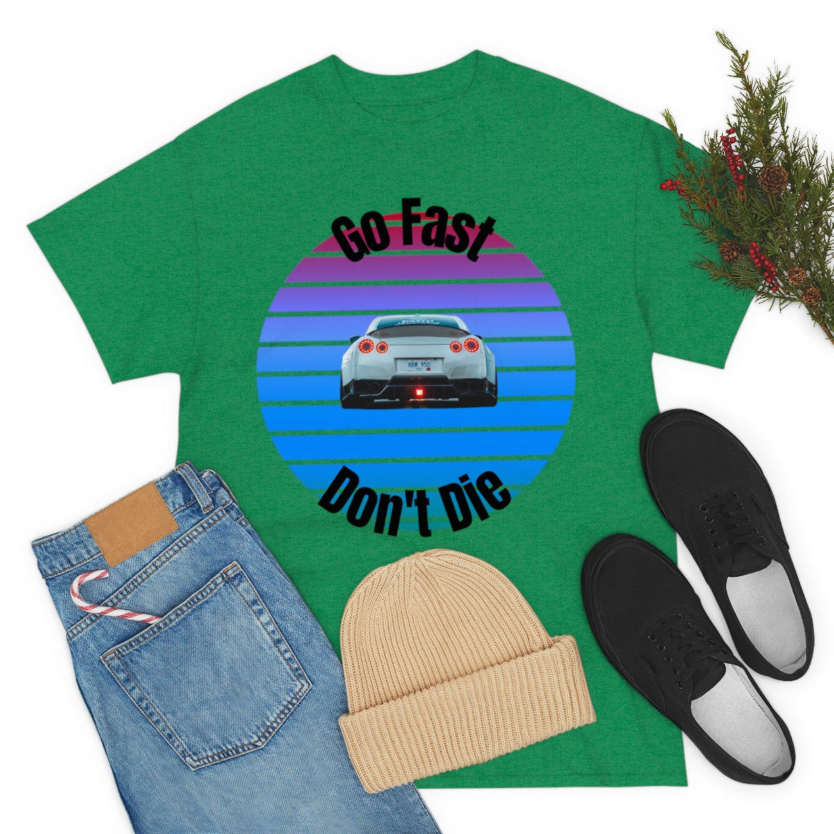 Go fast Don't Die Car Shirt