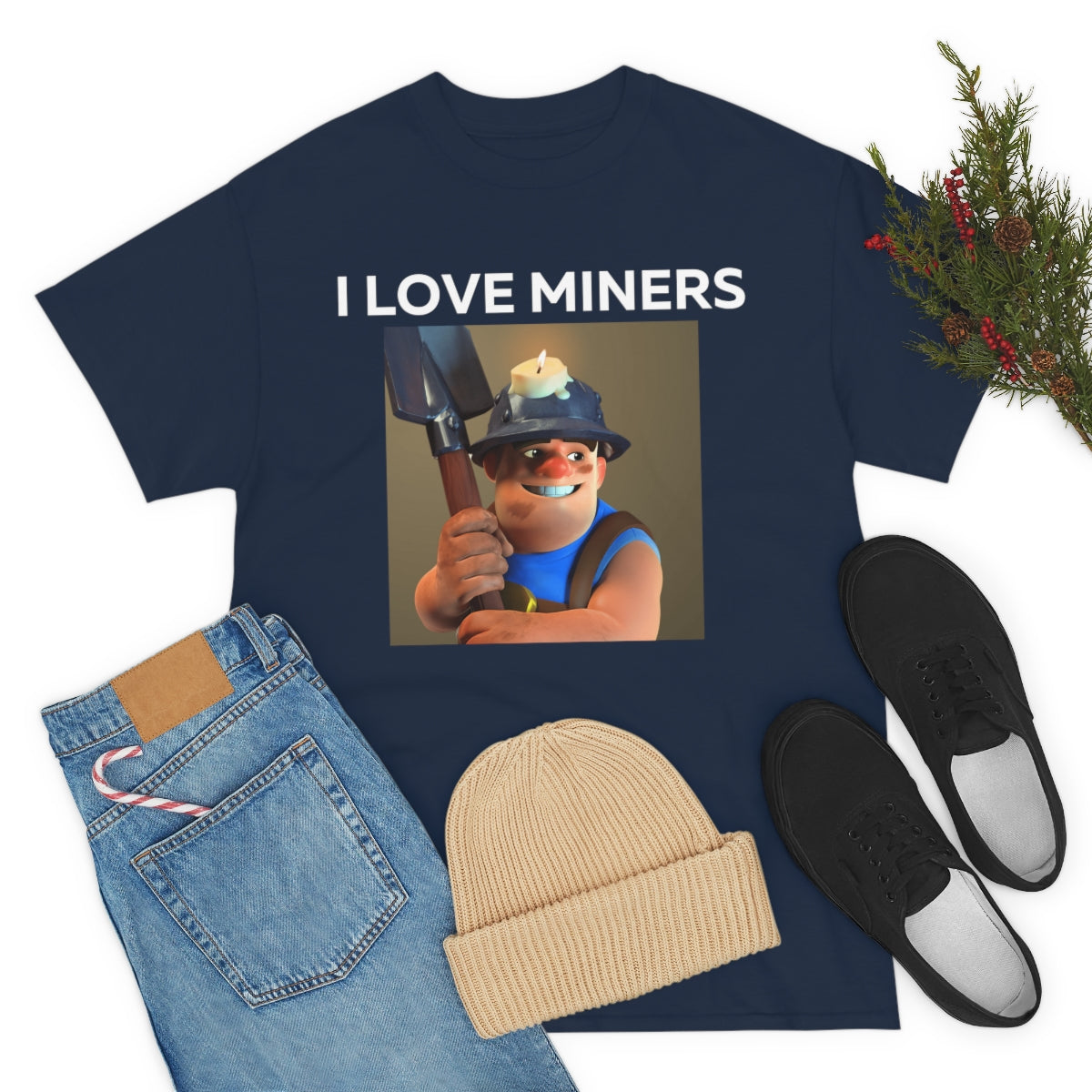 I Love Miners Shirt