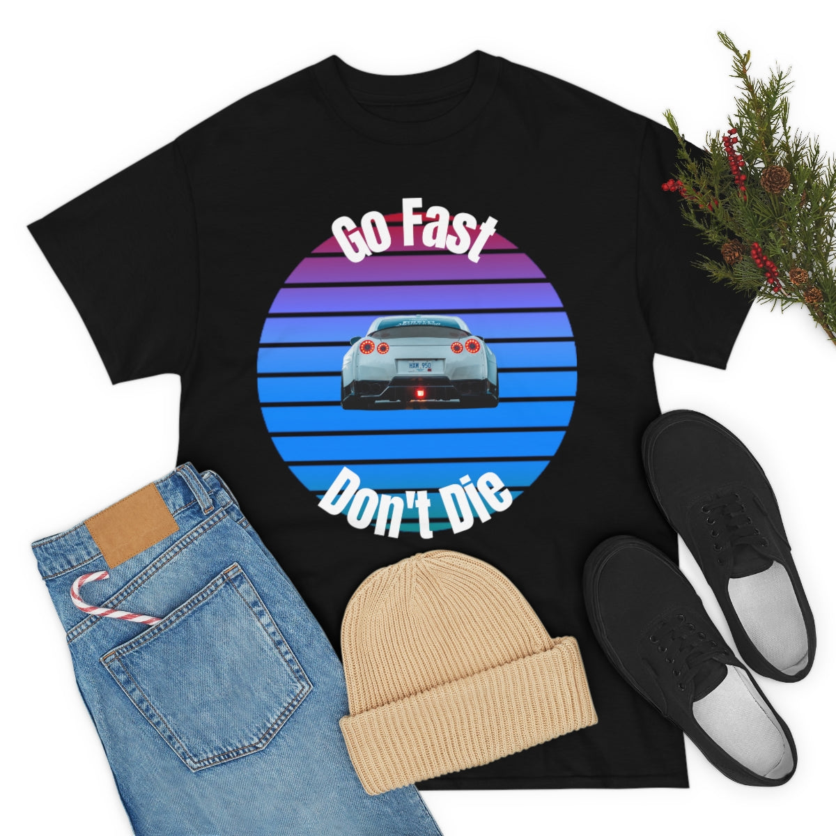 Go fast Don't Die Car Shirt