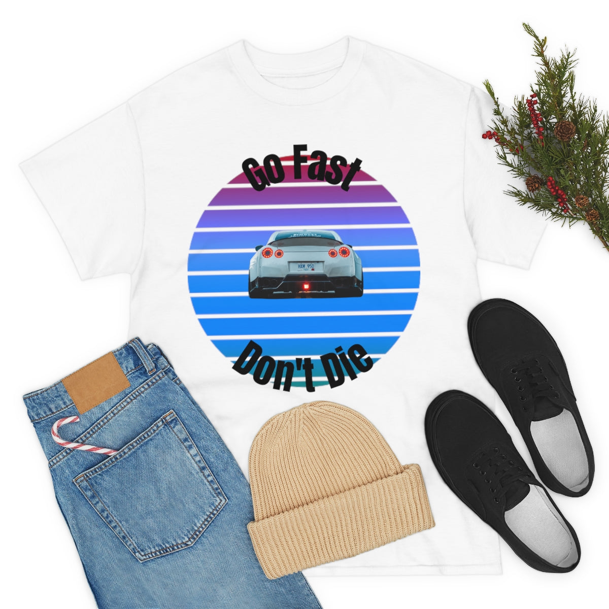 Go fast Don't Die Car Shirt