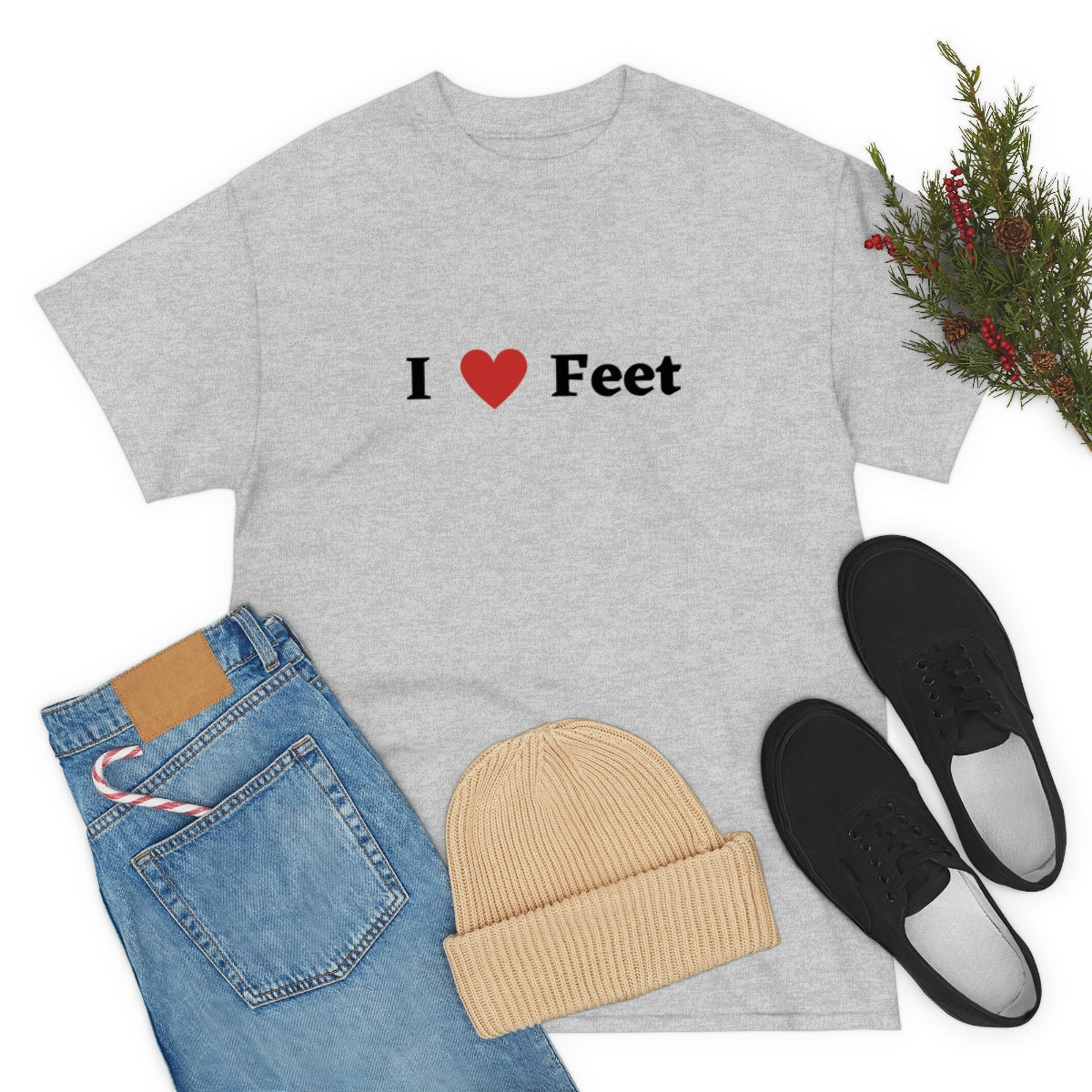 I Heart Feet Shirt