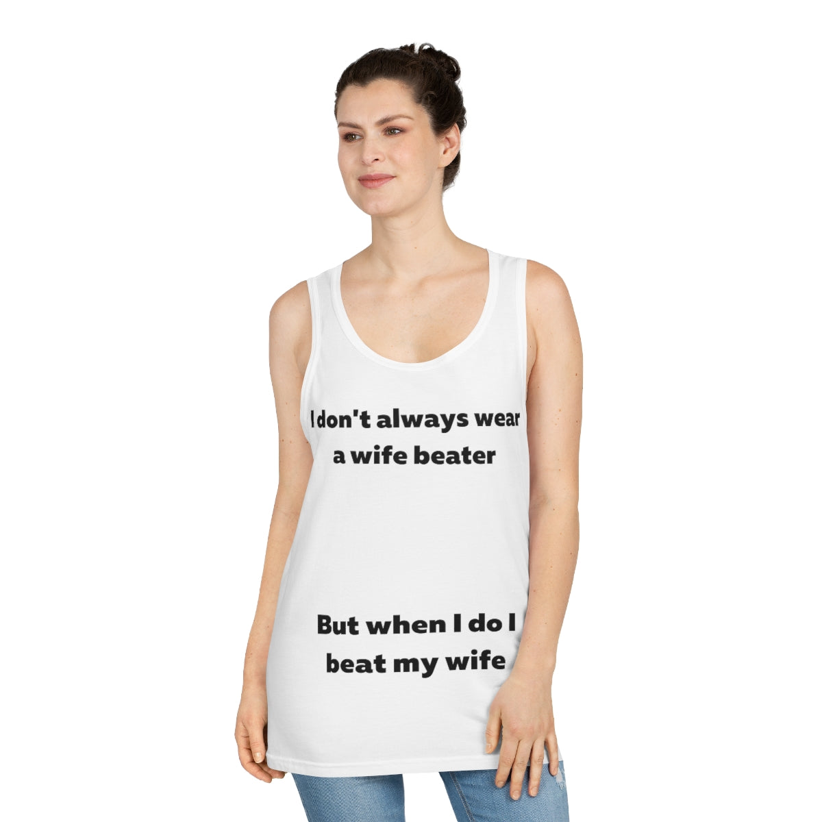 Funny Tank Top, Wife Beater