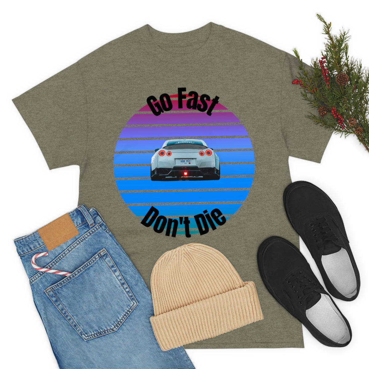 Go fast Don't Die Car Shirt