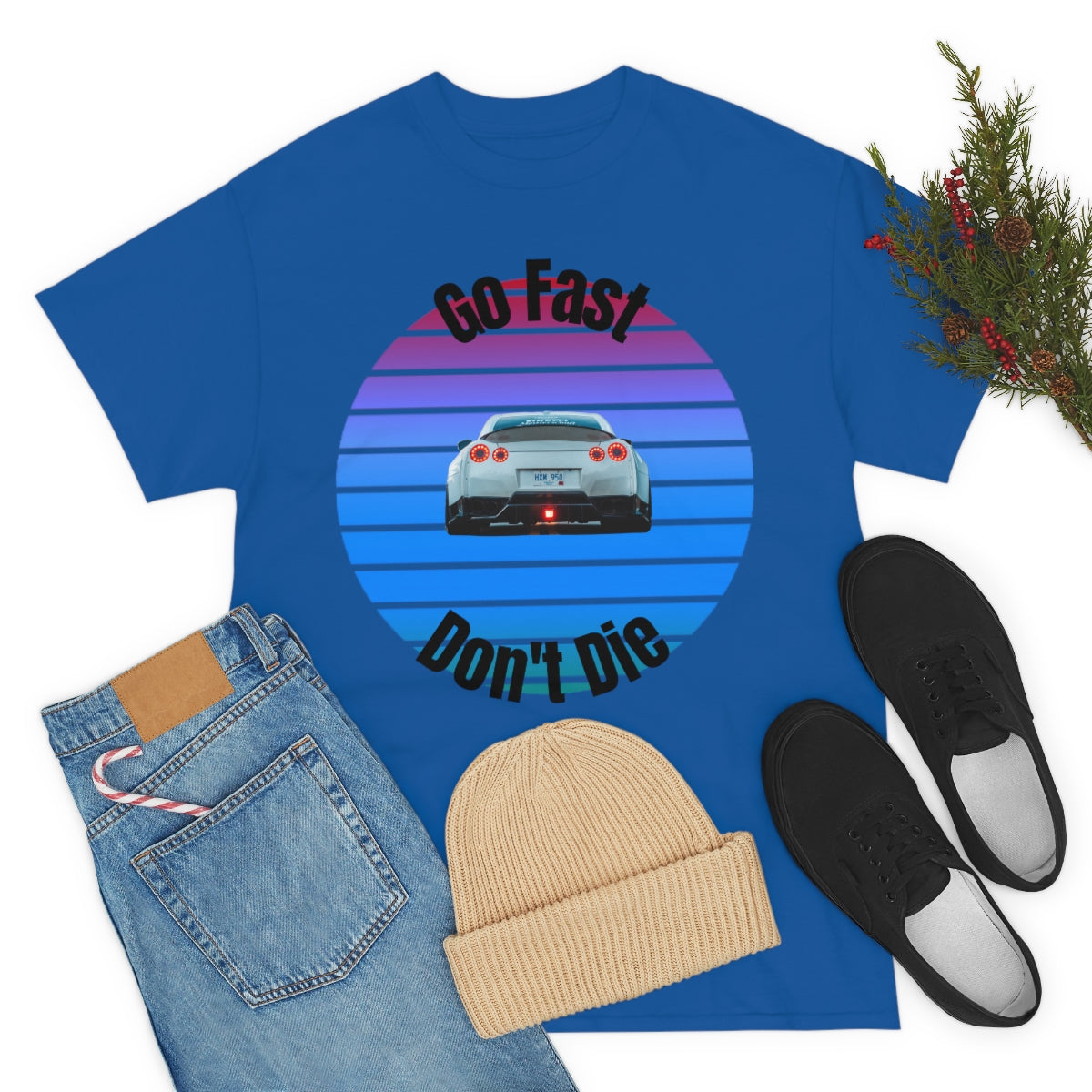 Go fast Don't Die Car Shirt